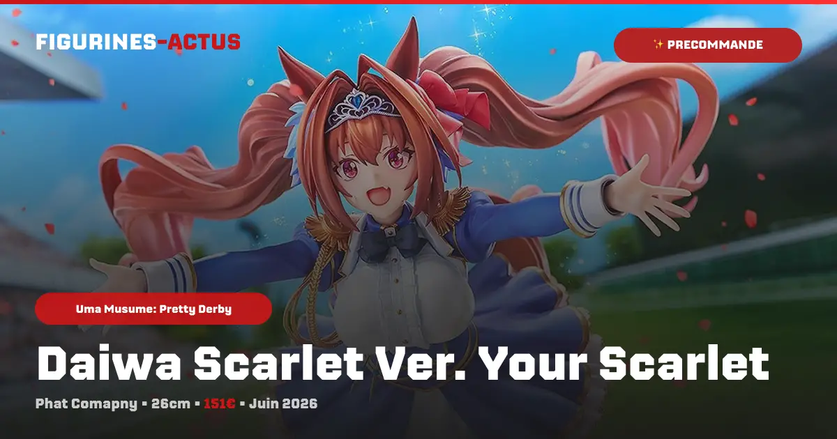 Image Couverture actualité figurine de Daiwa Scarlet Ver. Your Scarlet Tailwind du fabricant Good Smile Company